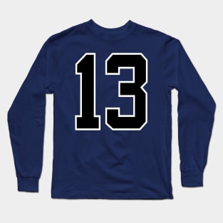 Number 13 Long Sleeve T-Shirt